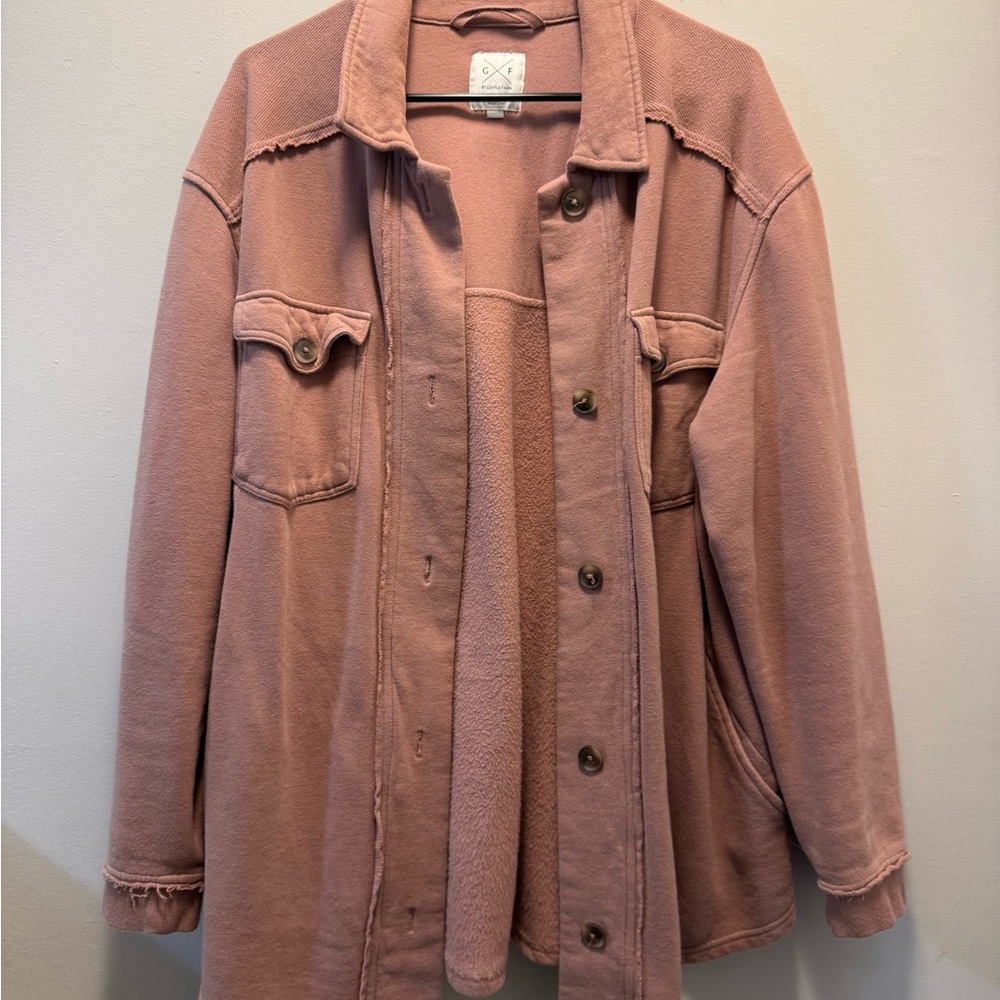 Gentle Fawn Dusty Pink Utility Jacket